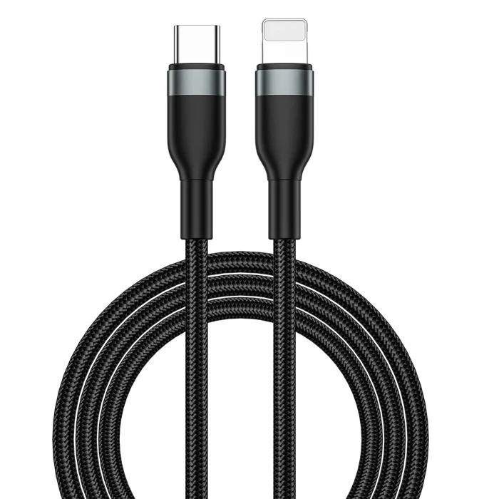 Wiwu Wİ-C017 Concise Serisi Type-C to Lightning PD Data Kablo 30W 1.2 Metre