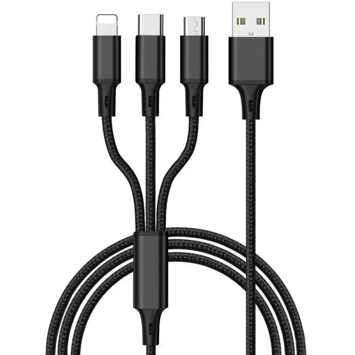 Wiwu YZ108 3 in 1 Usb Kablo