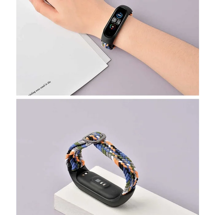 Xiaomi Mi Band 3 KRD-49 Örgü Kordon