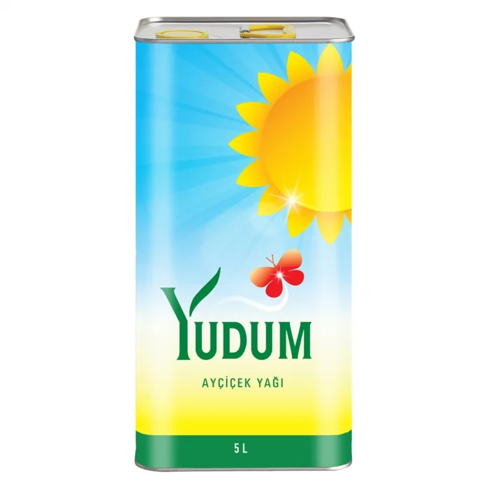 Yudum Ayçiçek Yağ Teneke 5 Litre