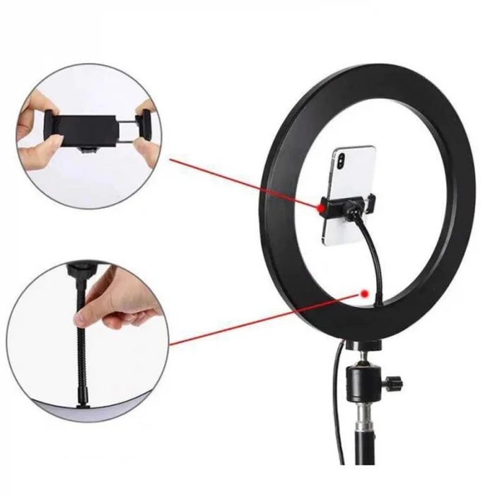Zore CXB-260 Işıklı Telefon Tutucu Ring Light