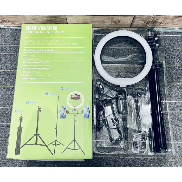 Zore DC-36 Işıklı Tripod Telefon Tutucu Ring Light