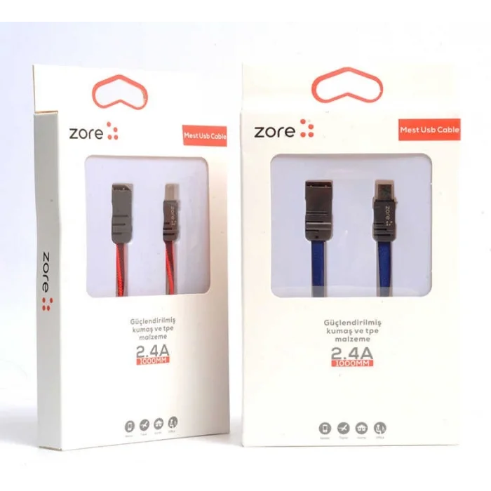 Zore Mest Type-C Usb Kablo 1M