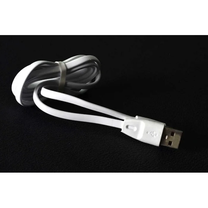 Zore Renkli Geniş Lightning Usb Kablo