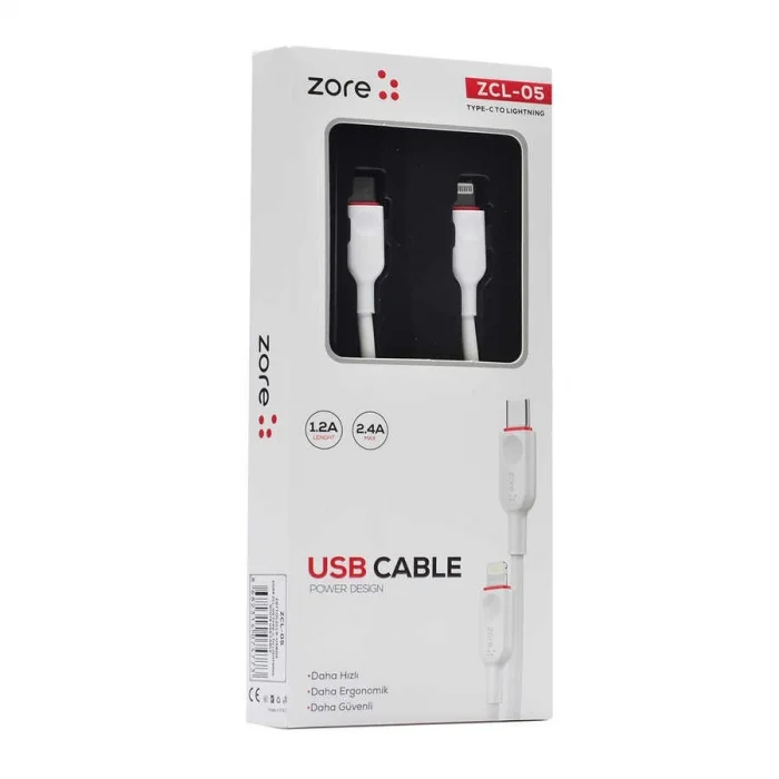Zore ZCL-05 Lightning To PD Kablo