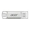 Acer 64GB USB 3.2 UT300-64GB USB-A+USB-C Çift Taraflı Metal Flash Bellek