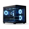 Aerocool AE P300C BK 3x12cm Mirror A-RGB Fanlı, Panoramik Tempered Panel, mATX