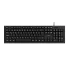 AOC KB130B-38 Usb Siyah Türkçe Kablolu Standart Klavye,Sessiz yazma