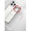 Apple iPhone 12 Kılıf Zore Krom Kapak