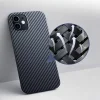 Apple iPhone 12 Mini Kılıf Benks Aramid Karbon Kapak