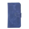 Apple iPhone 12 Mini Uyumlu Deri Cüzdanlı Kılıf G21 Mavi