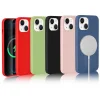 Apple iPhone 13 Kılıf Zore Silksafe Wireless Kapak