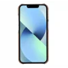Apple iPhone 13 Pro Uyumlu Deri Arka Kapak UJ RST2EF Taba