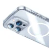 Apple iPhone 14 Pro Kılıf M-safe Şarj Özellikli Benks Magnetic Shiny Glass Serisi Kapak