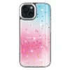 Apple iPhone 15 Plus Kılıf Simli Desenli Parlak Zore Task Kapak