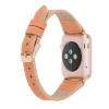 Apple Watch Uyumlu Deri Kordon 38-40-41mm Dikişli NU3
