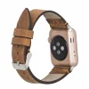 Apple Watch Uyumlu Deri Kordon 38-40-41mm G19-BA7 Taba
