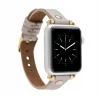 Apple Watch Uyumlu Deri Kordon 38-40-41mm GT ERC3 Bej