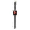 Apple Watch Uyumlu Deri Kordon 38-40-41mm GT RST9 Gri