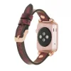 Apple Watch Uyumlu Deri Kordon 38-40-41mm RT V1SEF