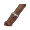 Apple Watch Uyumlu Deri Kordon 42-44-45mm G2 Kahverengi