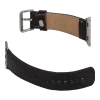 Apple Watch Uyumlu Deri Kordon 42-44-45mm Kroko Siyah