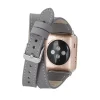 Apple Watch Uyumlu Deri Kordon 42-44-45mm Slim DTQUARST9