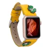 Apple Watch Uyumlu Deri Kordon Clover 42-44-45mm TR FL12
