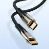 Benks D42 Şeffaf Görünümlü Type-C To PD Kablo 100W 1.2M