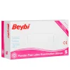 Beybi Lateks Pudrasız (S) Small Beden Muayene Eldiven 100lü Paket