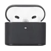 Casquet Apple AirPods 3.nesil Uyumlu Deri Kılıf G1 Siyah