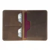 Deri Cüzdan Pasaport PH02 RO6 Kahve