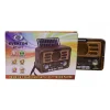 Everton Rt-671 Bluetooth Fm-Usb-Tf-Aux Şarjlı Solar Nostaljik Radyo Güneş Panelli