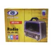Everton Rt-770  Şarjlı Led Işıklı  Nostaljik Radyo(Bluetooth Fm-Usb-Tf-Aux)