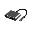 FRISBY FA-7678C Type-c - HDMI+VGA 4Kx2K Adaptör