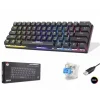 Hadron G509B Siyah Mekanik Gaming Mini Klavye Blue Switch RGB
