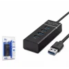 Hadron Hdx7017 Usb3.0 Hub 3-Usb + Usb3.0 30Cm Siyah