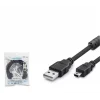 Hadron Hdx7523 Usb Mini V3-5Pin To Usb Kablo 3M Siyah