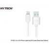 Hytech HY-X93 1m 2.A iPhone Lightning Beyaz Şarj Kablosu
