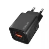 Hytech HY-XEG35 Type USB-C 35W PD + 18W USB QC 3.0 GAN PD-PPS Siyah Hızlı Ev Şarj Adaptörü