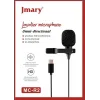 Jmary MC-R2 Type-C Canlı Yayın Yaka Mikrofon