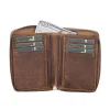 Lugano Deri Cüzdan G2 Antik Kahve
