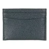 Luxeyuard Deri Kartlık, 5 Adet Kart Bölmesi, Dokulu Siyah