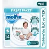 Molfix Fırsat Paket Premıum 4 Numara 54 Lü