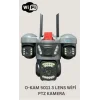 OKam O-Kam 5011 3 Lens Wifi PTZ Kamera
