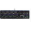 Rampage GRANITE PRO Siyah-Gri Low Profile BLUE SWITCH Q Rainbow Mekanik Gaming Oyuncu Klavye