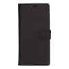 Samsung Galaxy S25 Ultra uyumlu, Hakiki Deri, El Yapımı, Cüzdanlı Kılıf, Mat Siyah