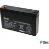 Ttec 6V 7AH Bakımsız Kuru Akü