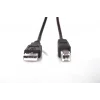 Vcom CU201-B-5.0 5MT Siyah 2.0V Usb 2.0 Yazıcı Kablosu