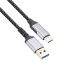 Vcom CU401M-1.8 Type-C to USB3.2 Gen2 1.8m 10Gbps 3A Şarj Kablosu